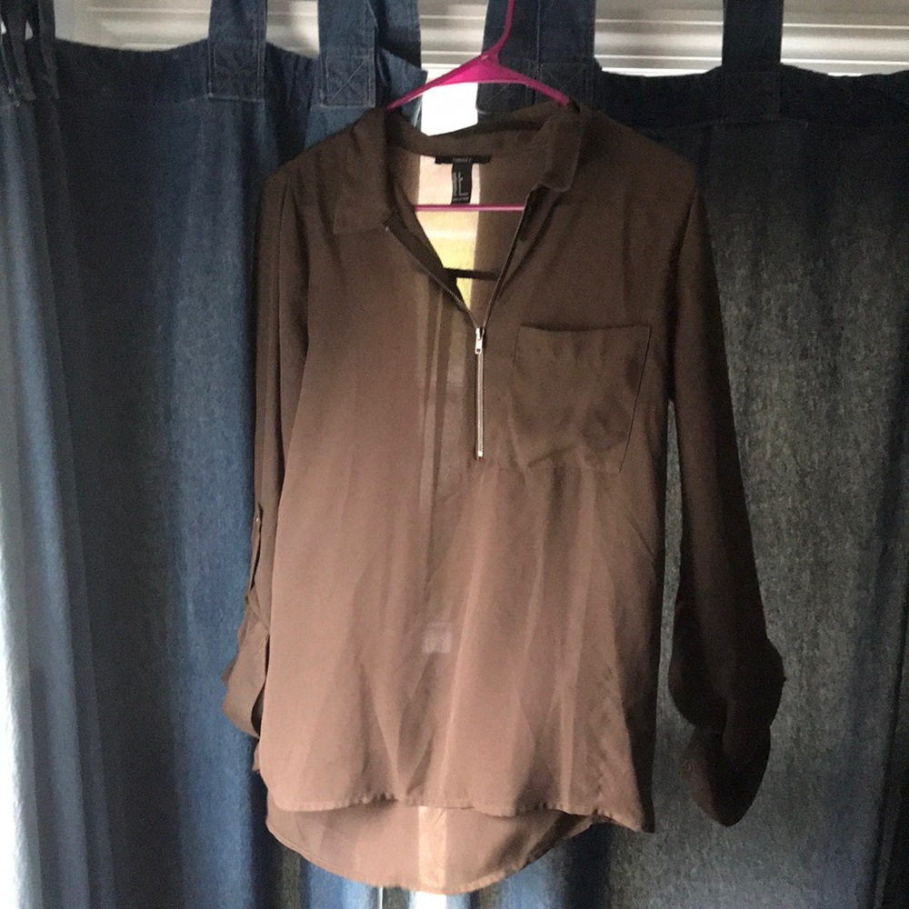 Long sleeve blouse
